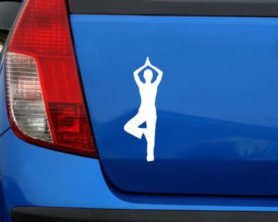 Yoga Baum Aufkleber - Ansicht 3