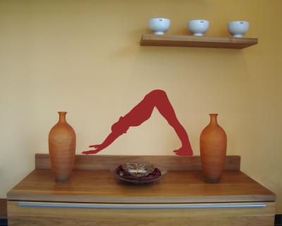 Wandtattoo Yoga Adho Mukha Svanasana - Ansicht 2