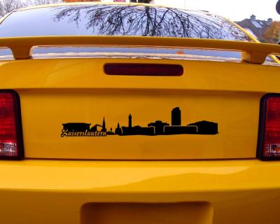 Kaiserslautern Aufkleber Skyline - Ansicht 2