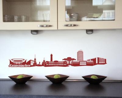 Wandtattoo Kaiserslautern Skyline - Ansicht 3