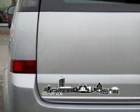 Osnabrück Skyline Autoaufkleber