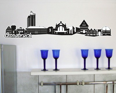 Osnabrck Skyline Wandtattoo