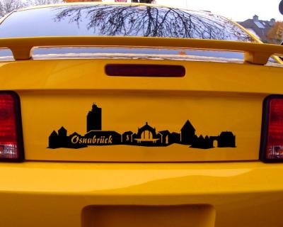 Osnabrck Aufkleber Skyline