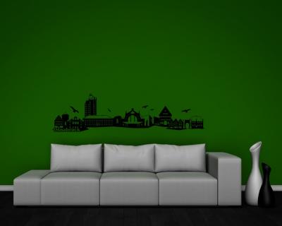 Wandtattoo Osnabrck Skyline - Ansicht 3