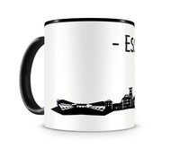 Tasse Essen Skyline Tasse Modellnummer  schwarz/schwarz