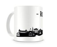 Tasse Rom / Roma Skyline Tasse Modellnummer  wei/schwarz