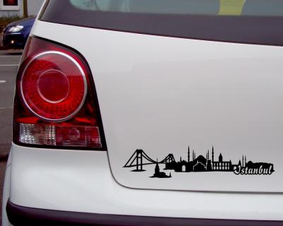 Istanbul Aufkleber Skyline - Ansicht 2