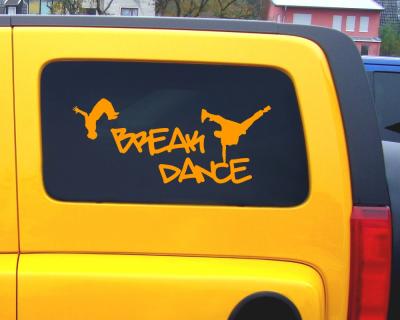 Breakdance Aufkleber