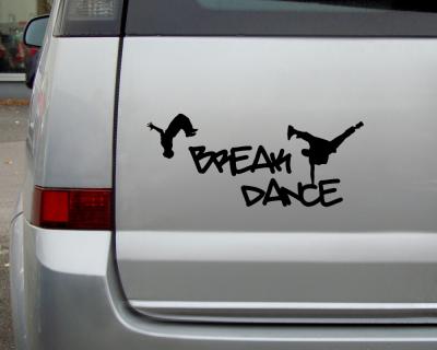 Breakdance Aufkleber - Ansicht 3