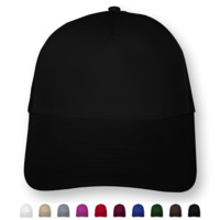 Kappe - 5 Panel Cap Myrtle Beach  Kappe Modellnummer  schwarz