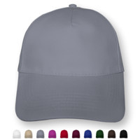 Kappe - 5 Panel Cap Myrtle Beach  Kappe Modellnummer  grau