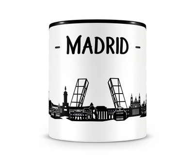 Tasse Madrid Skyline Tasse