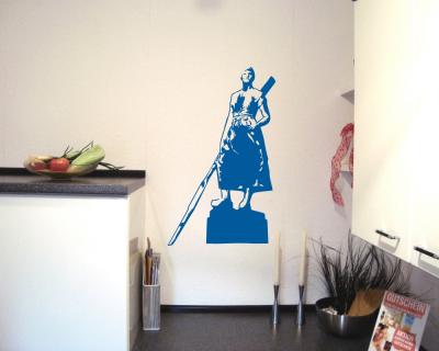 Wandtattoo Tine von Husum - Ansicht 2