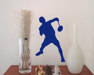 Wandtattoo Badmintonspieler Clear - Ansicht 2