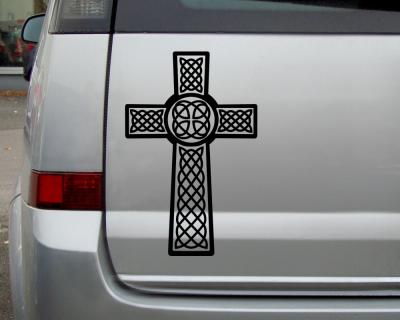 Aufkleber Keltisches Kreuz Aufkleber