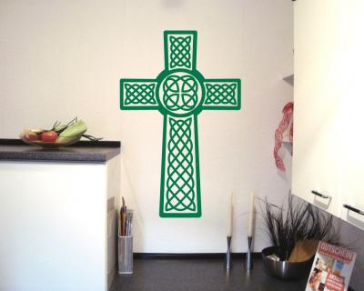 Wandtattoo Keltisches Kreuz Wandtattoo