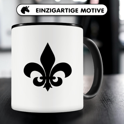 Tasse mit dem Motiv Fleur de Lis - Ansicht 3