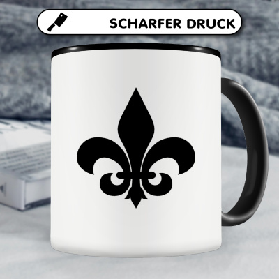Tasse mit dem Motiv Fleur de Lis - Ansicht 5