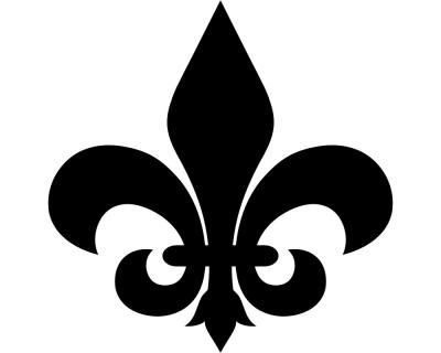 Aufkleber Fleur de Lis - Ansicht 1