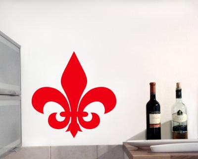 Wandtattoo Fleur de Lis