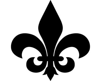 Wandtattoo Fleur de Lis - Ansicht 1