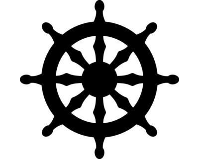 Wandtattoo Dharma-Rad - Ansicht 1