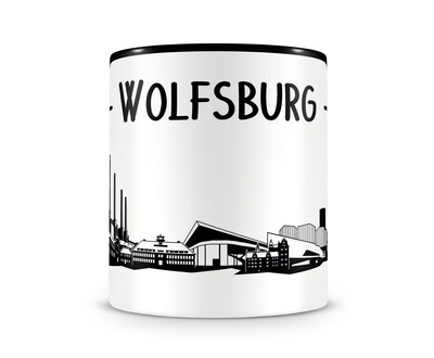 Tasse Wolfsburg Skyline Tasse