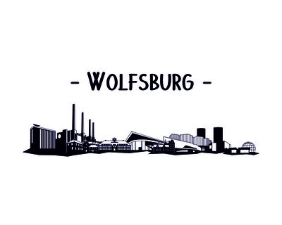 Tasse Wolfsburg Skyline Tasse