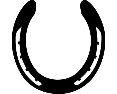 Hufeisen Glcksbringer Wandtattoo - Ansicht 1