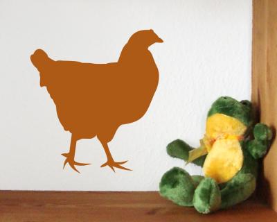 Huhn Wandtattoo - Ansicht 2