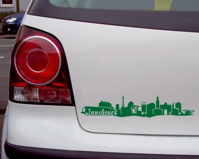 Innsbruck Skyline Aufkleber