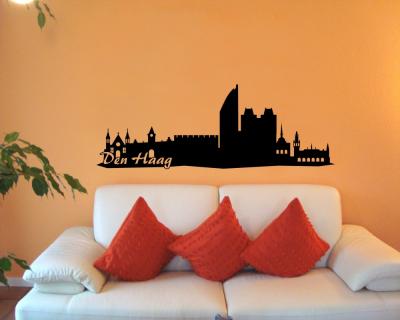 Den Haag Skyline Wandtattoo - Ansicht 2