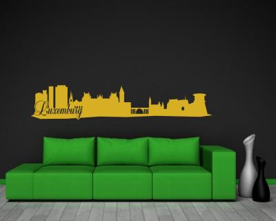 Luxemburg Skyline Wandtattoo - Ansicht 3