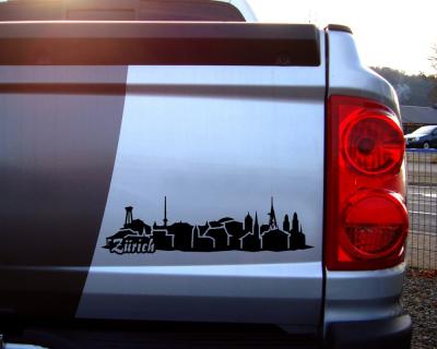 Zrich Skyline Aufkleber