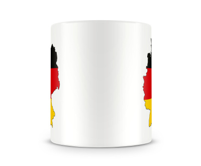 Tasse mit Deutschland in Nationalfarben - Ansicht 2