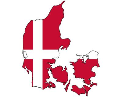 Dänemark Aufkleber Autosticker