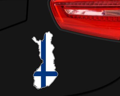 Finnland Aufkleber Autosticker - Ansicht 2