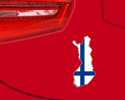 Finnland Aufkleber Autosticker