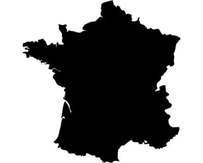 Frankreich Aufkleber - Ansicht 1