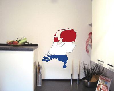 Niederlande Wandtattoo mit der Nationalflagge - Ansicht 3