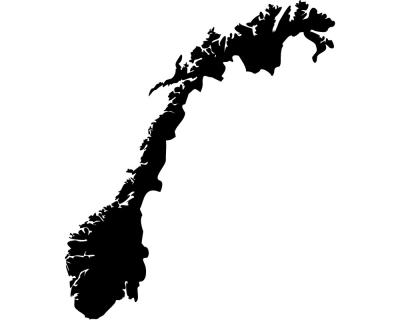 Norwegen Aufkleber