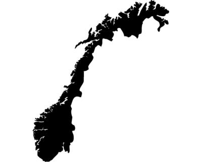 Norwegen Wandtattoo - Ansicht 1