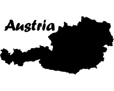 sterreich Wandtattoo - Ansicht 1
