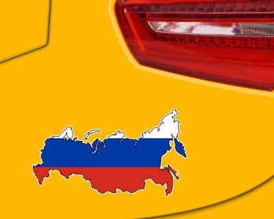 Russland Aufkleber Autoaufkleber