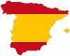 Spanien Wandtattoo mit der Nationalflagge Wandtattoo