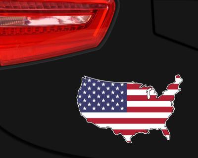 USA Vereinigten Staaten Aufkleber Autoaufkleber - Ansicht 2