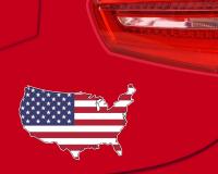 USA Vereinigten Staaten Aufkleber Autoaufkleber