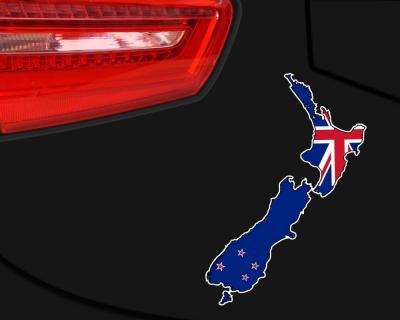 Neuseeland Aufkleber Autoaufkleber - Ansicht 2