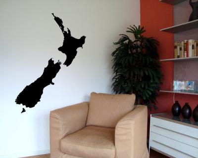 Neuseeland Wandtattoo - Ansicht 3