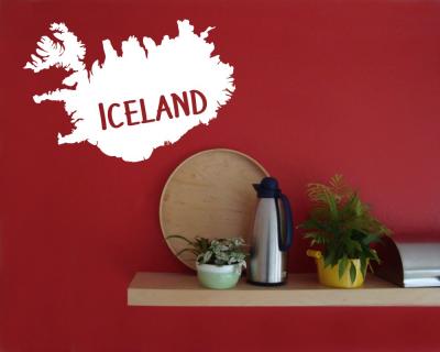 Island Wandtattoo
